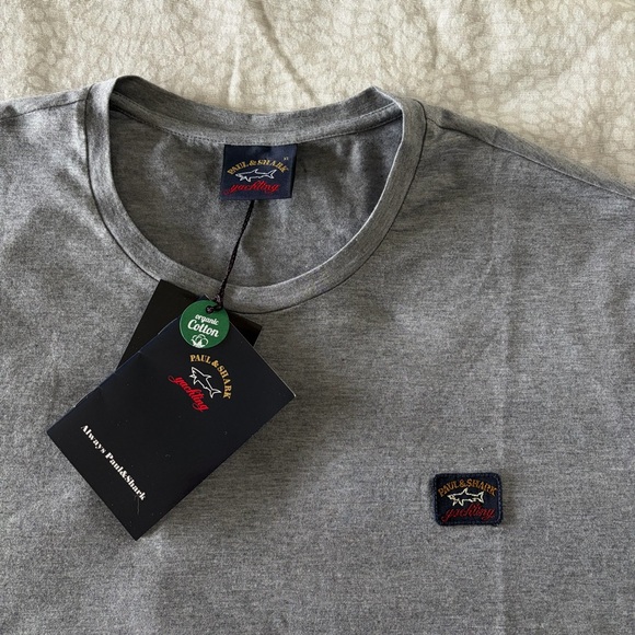 Paul & Shark logo patch T-shirt Men’s Size X-Large NWT - Picture 2 of 10